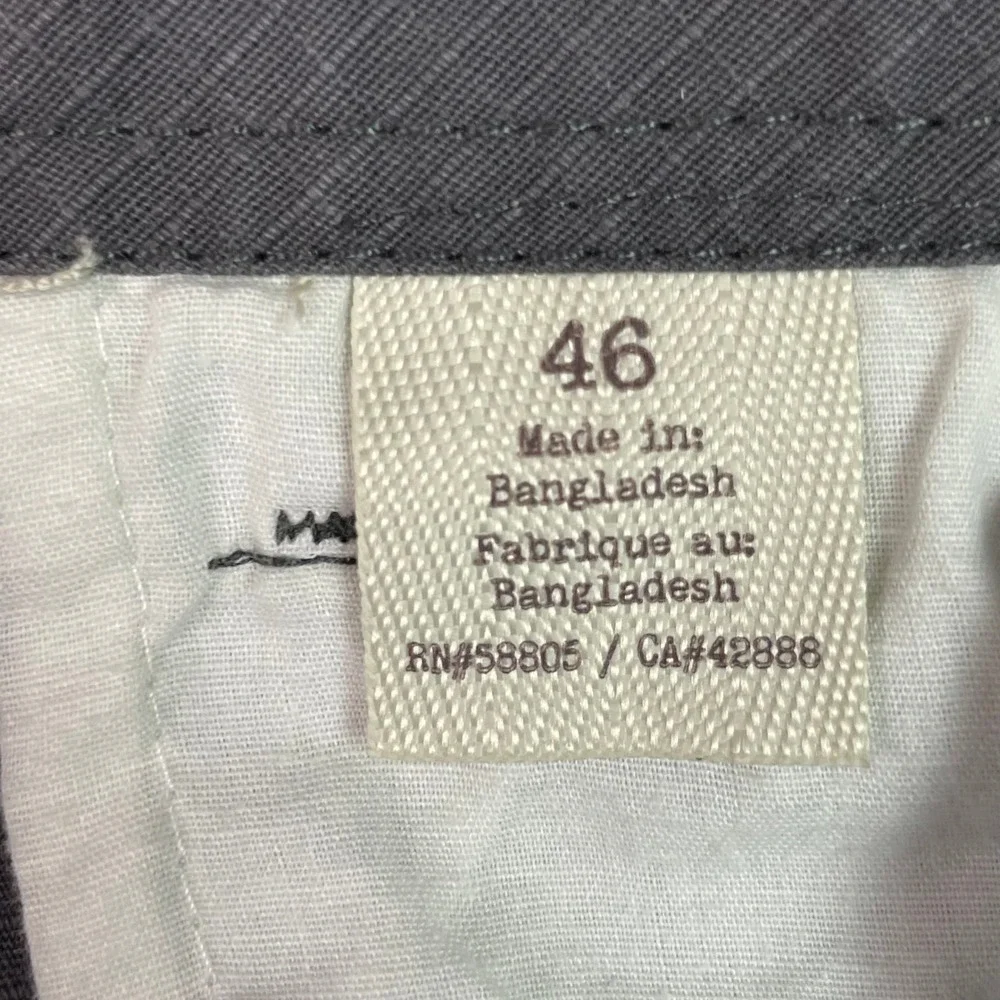 True Nation Cargo Shorts Mens 46 Gray Ripstop Stretch Utility Casual Pockets